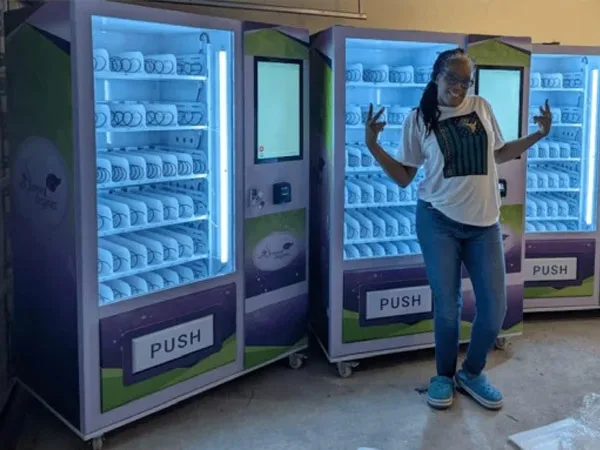 Kimberly feedback about vending media