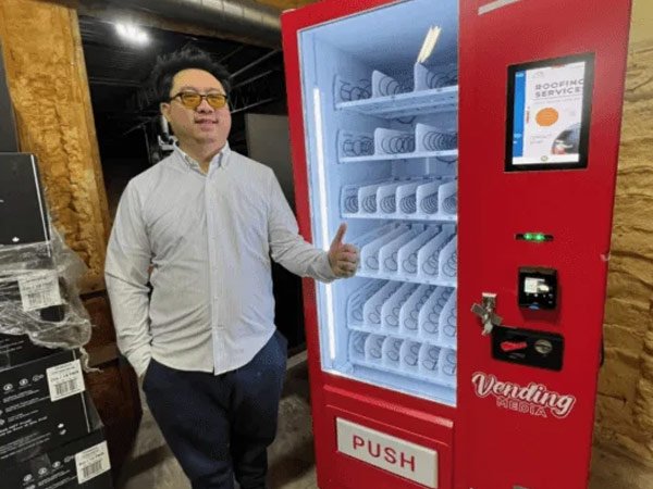 Wen Pin feedback Advertising Vending Machines