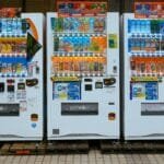 snacks and drink vending machine