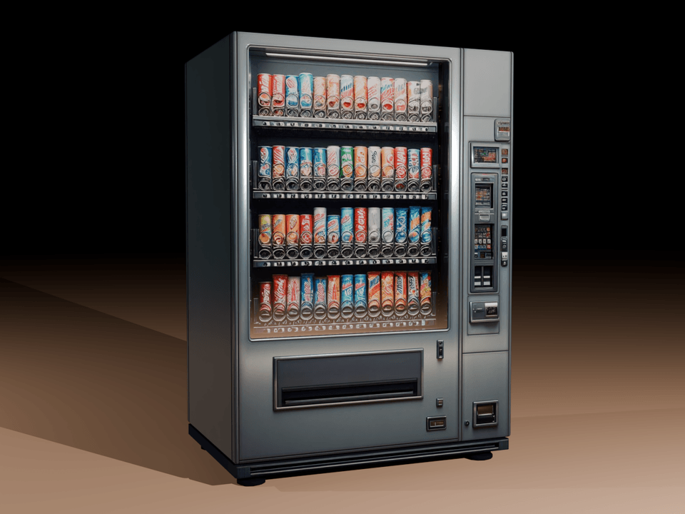Buyng a vending machine