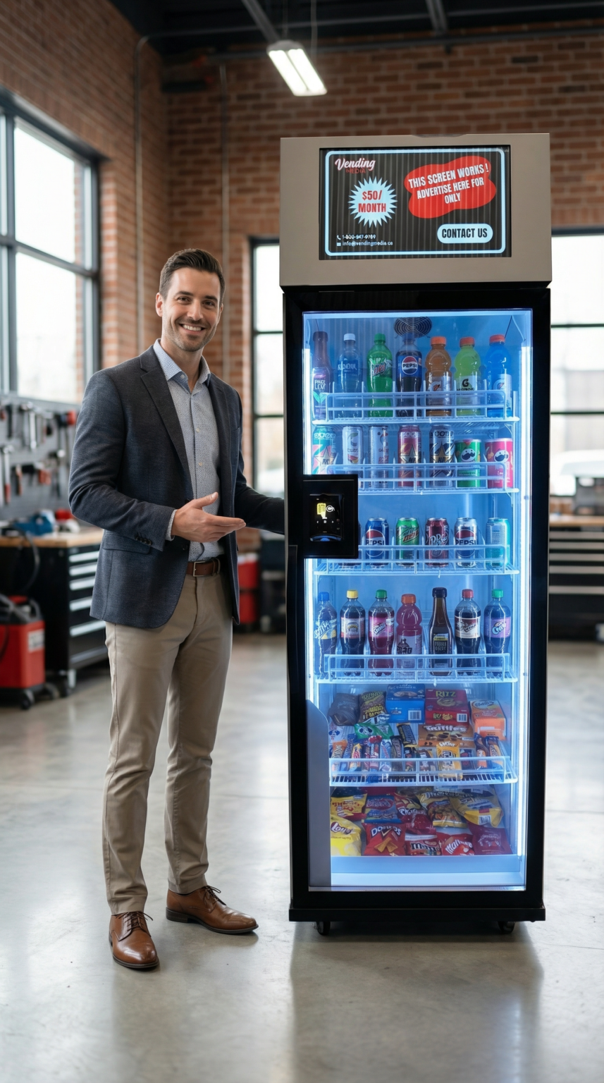 Wavetech Vending Machine Digital Vending Machines - Vending Media